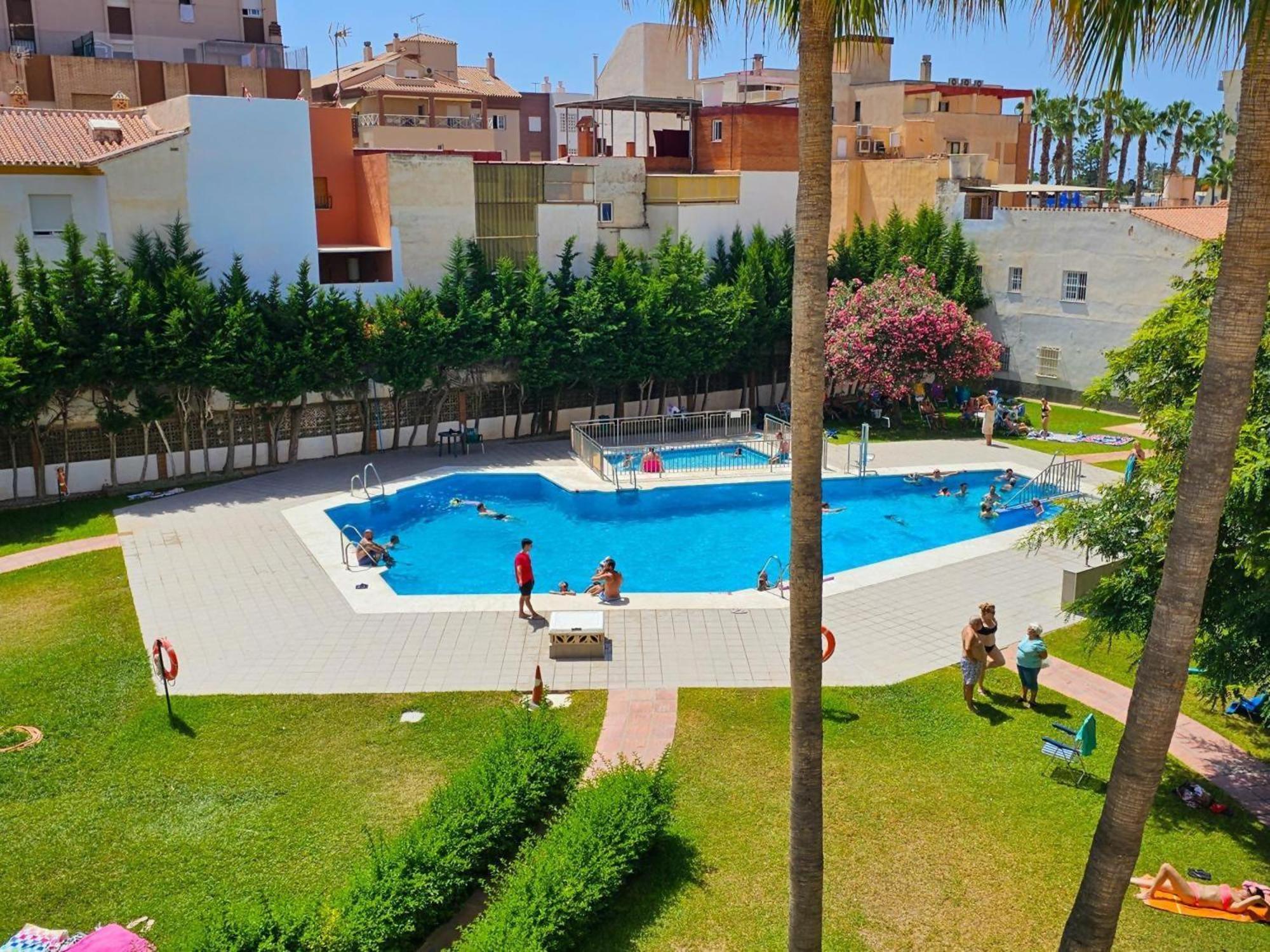 Plazamar Centro Apto 1 Dorm 3 Huesped Playa Wifi Torre Del Mar Dış mekan fotoğraf
